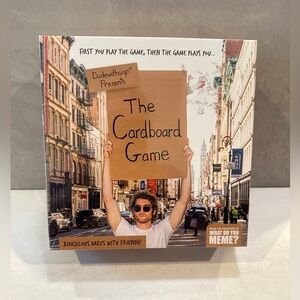 Dude With Sign's The Cardboard Game by What Do You Meme? BRAND NEW
